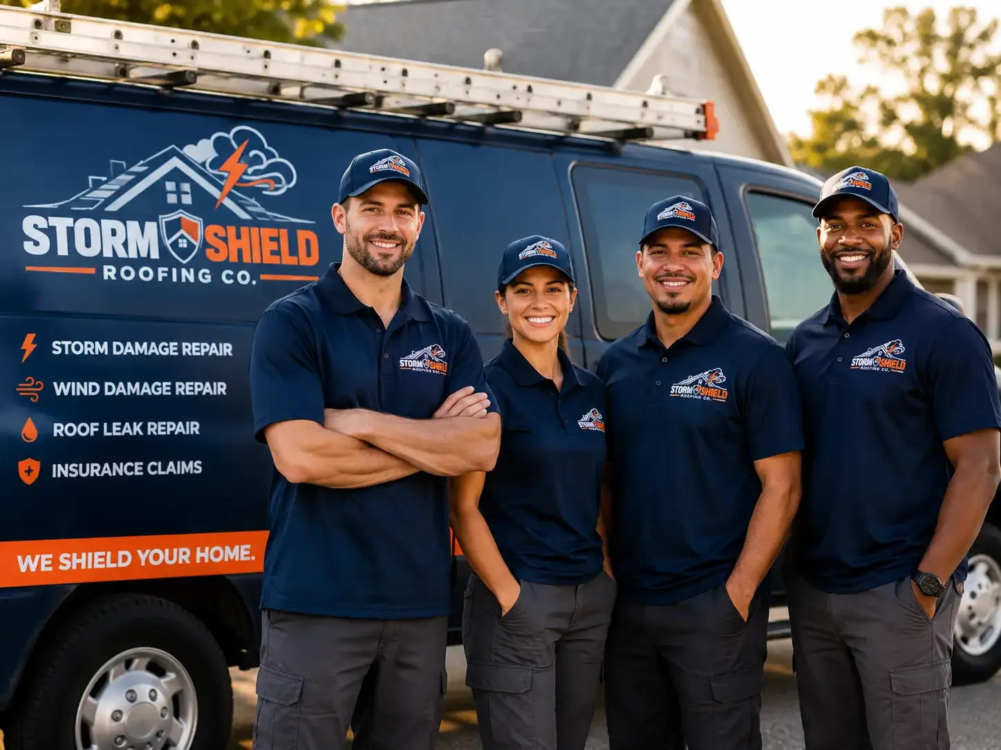 Storm Damage Roof Repair company in Pineville, PA