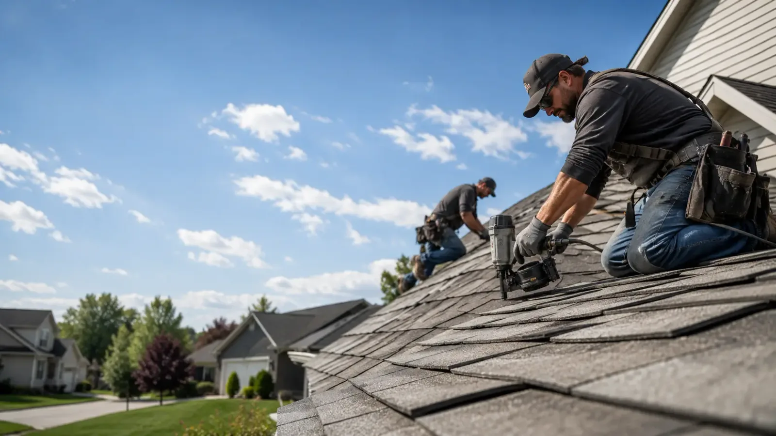 Storm Damage Roof Repair in Pineville, PA near me